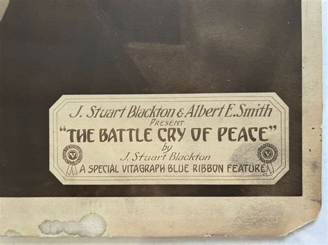 The Battle Cry of Peace! A Story about Forbidden Love and Heroic Sacrifice during World War I?