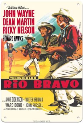 Rio Bravo! - Kultaisen aikakauden lännenelokuva rakkaudella ja vahvalla miesjoukolla!